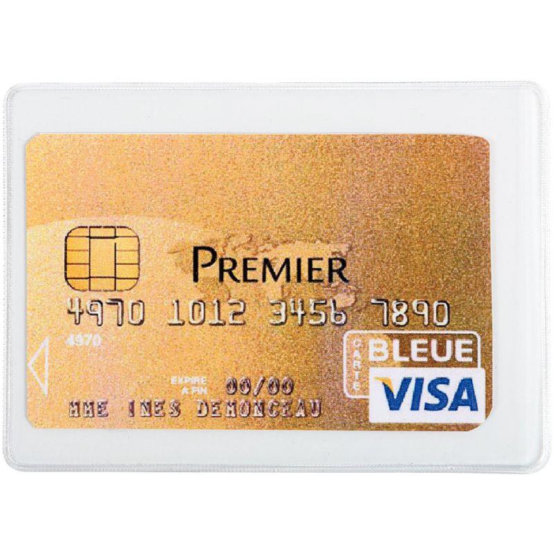 Ref. 00933, Étui pour carte bancaire en PVC, marque EXACOMPTA
