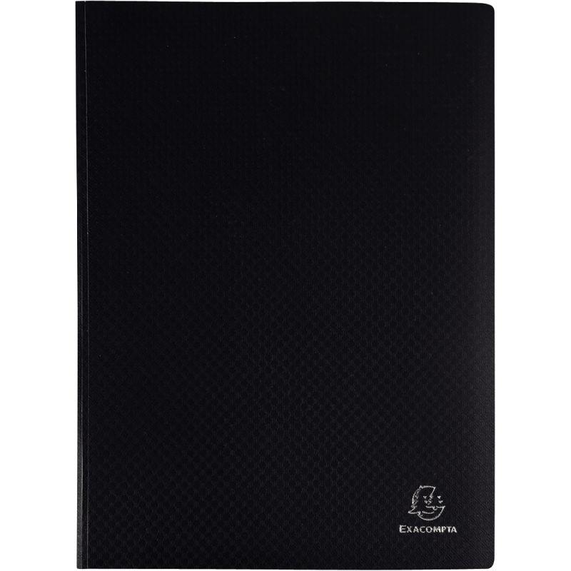 Ref. 04941, Protège-documents PP OPAK 40 vues, noir, marque EXACOMPTA