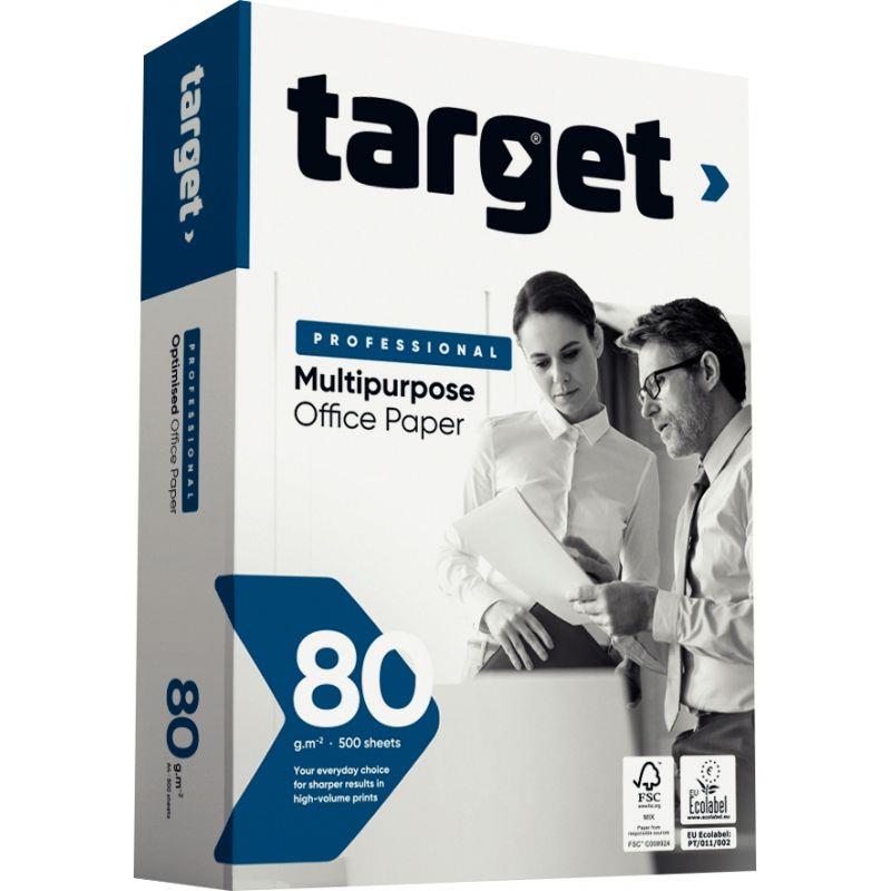 Ref. 22827, Ramette de 500 feuilles format A4 80g blanc TARGET PROFESSIONAL, marque N.C
