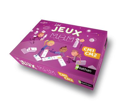 Ref. 3133091242268, Mhm - ma boite de jeux CM1/CM2 - 2020, marque NATHAN