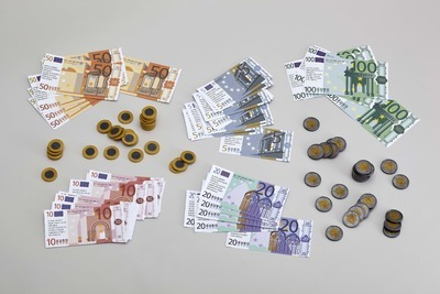Ref. 3133091243968, Matériel de mathématiques - pièces et billets d'euros - 2019, marque NATHAN