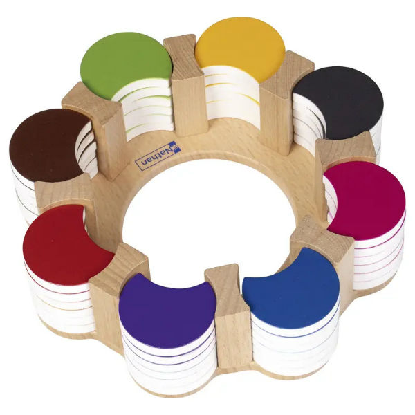 Ref. 3133099130055, Montessori par nathan - la fleur des couleurs, marque NATHAN