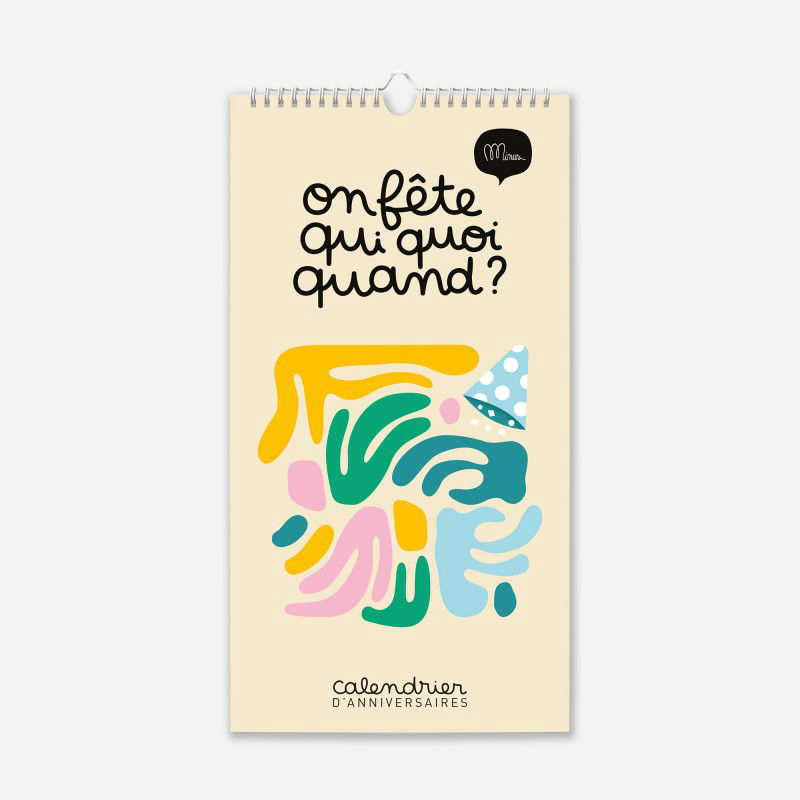 Ref. 3760024990592, Calendrier d'anniversaires version jojo, marque MINUS
