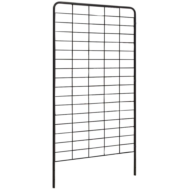 Ref. 39302, Grille d''exposition noire 100x200cm, marque N.C