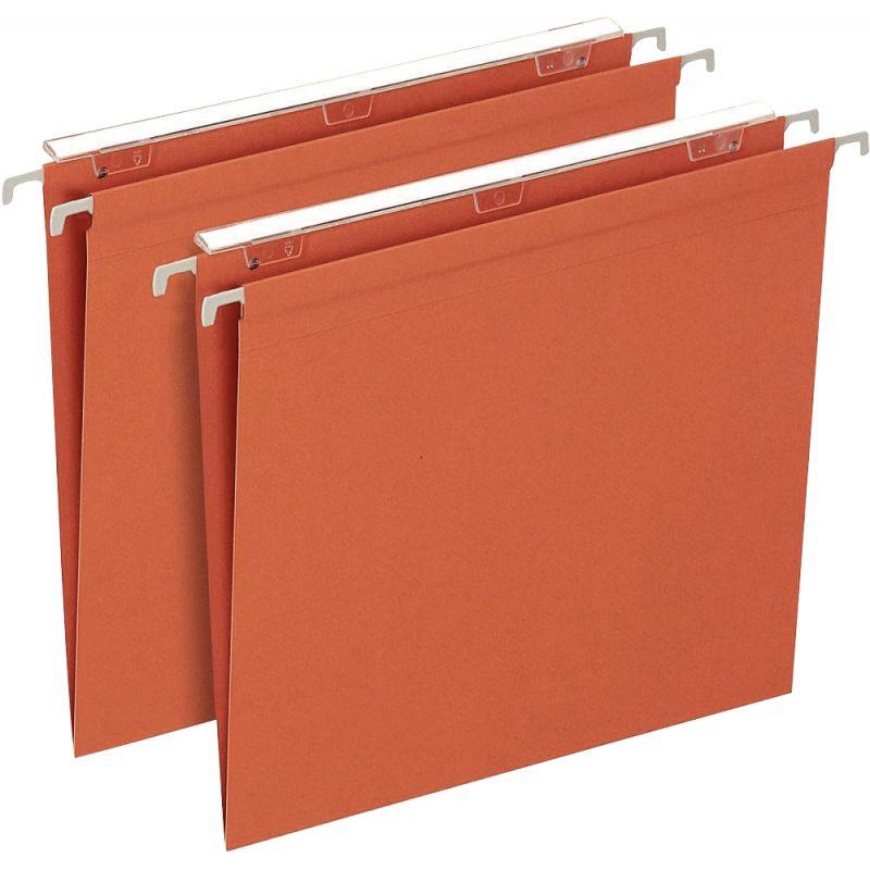 Ref. 42264, Paquet de 25 dossiers suspendus en kraft recyclé 230g pour tiroir, dos V, marque HAMELIN