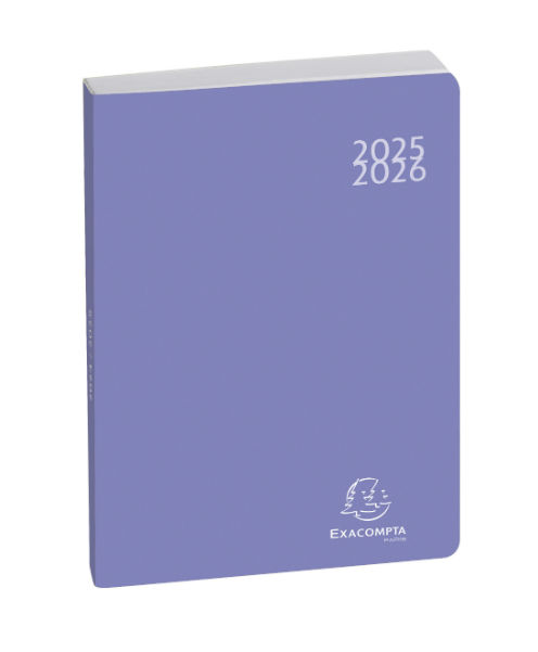 Ref. 44960, Agenda journalier FORUM Harmony violet, Violet, marque EXACOMPTA