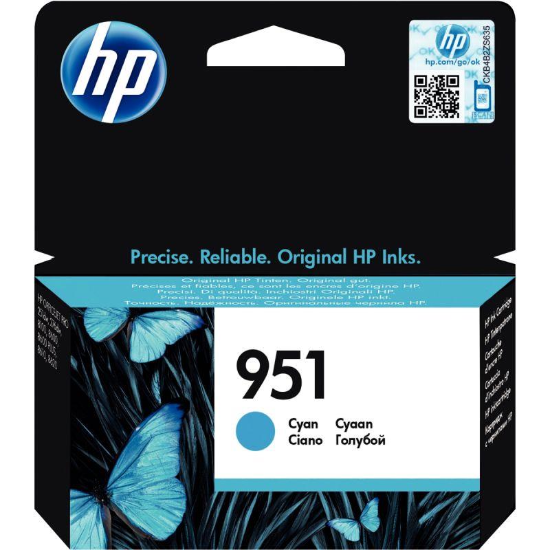 Ref. 45031, HP 951 cartouche d’encre cyan authentique (CN050AE), marque HP