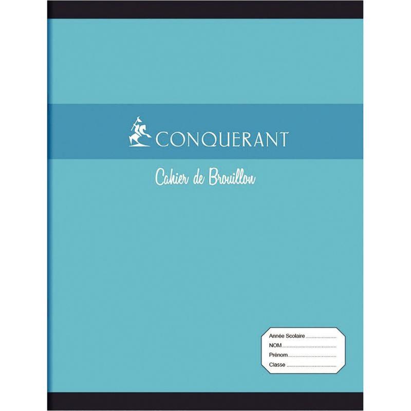 Image de  Lot de 10 cahiers de brouillon 96 pages 17x22 cm 