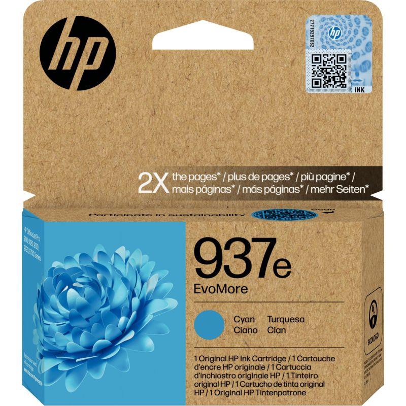 Image de HP 937e cartouche d''encre cyan haute capacité authentique (4S6W6NE)