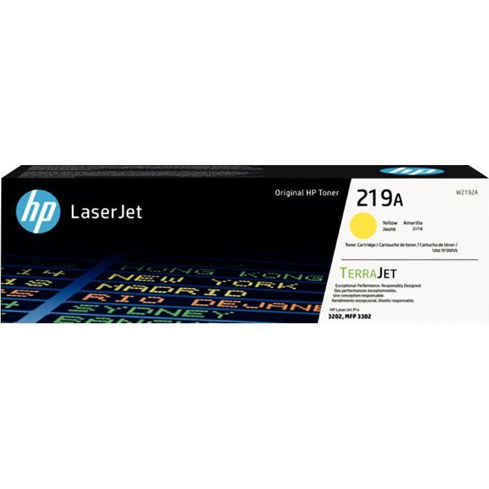 Image de  HP 219A toner jaune authentique (W2192A) 