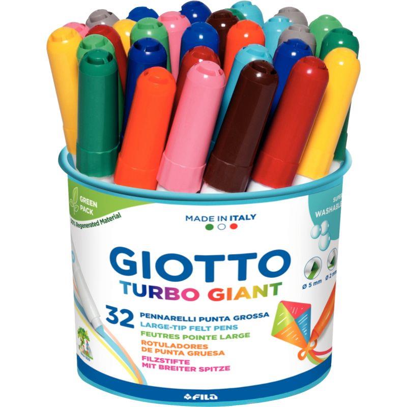 Image de  Pot de 32 feutres Giotto Turbo Giant Ass 