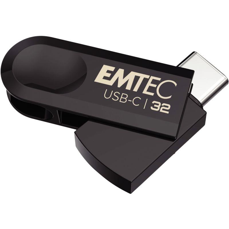 Ref. 55569, Clé USB Type-C 3.2 Emtec 32 Go, marque EMTEC