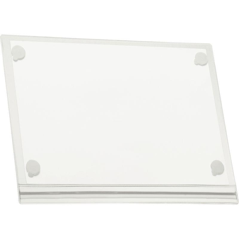 Ref. 55621, Sachet de 5 pochettes d''affichage étanches adhésives transparentes A4, marque DURABLE