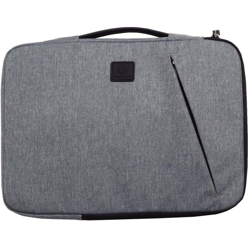 Ref. 55891, Housse informatique business 13 pouces coloris gris, marque EXACOMPTA