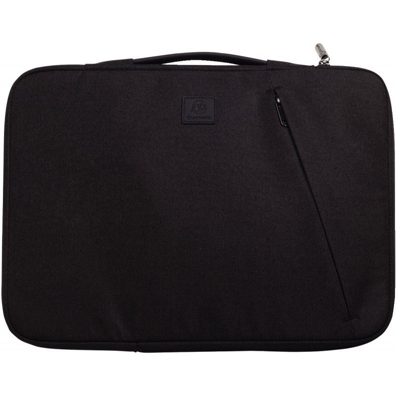 Ref. 55894, Housse informatique business 13 pouces coloris noir, marque EXACOMPTA