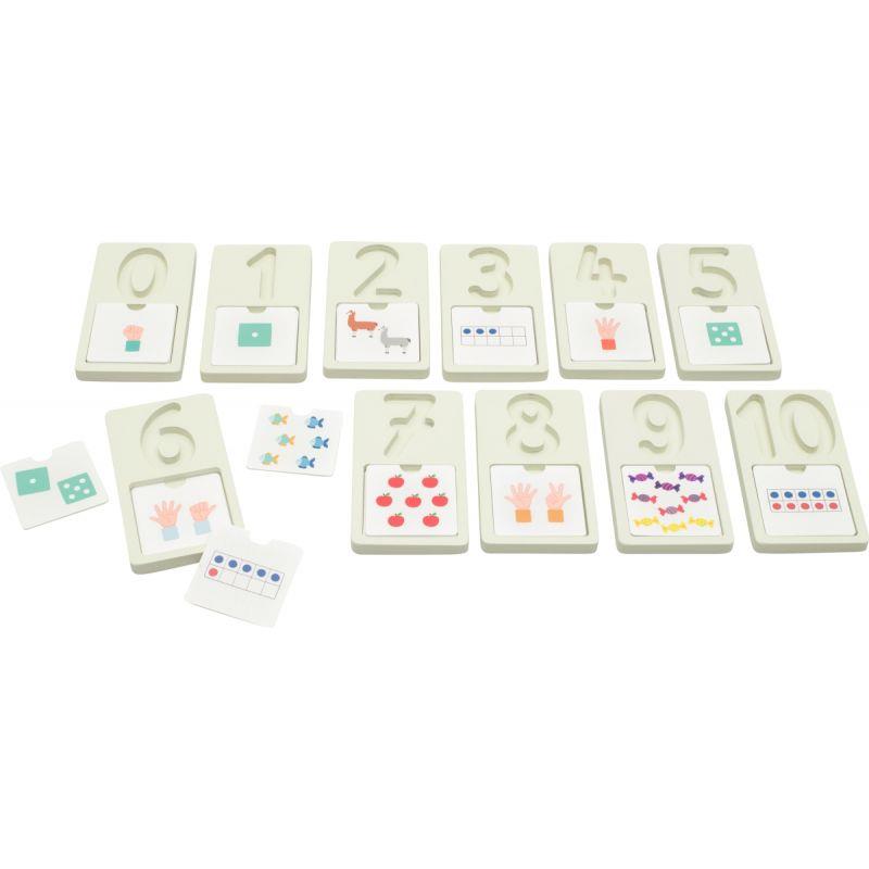 Ref. 55939, Coffret les nombres de 1 à 10, marque N.C