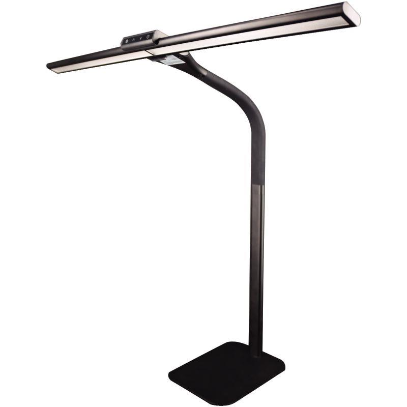 Ref. 56019, Lampe LED Strata Base noir, marque UNILUX