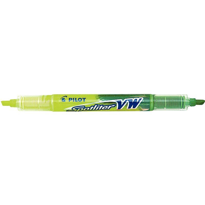 Ref. 56069, Surligneur Spotliter bi-pointe jaune et vert, marque PILOT