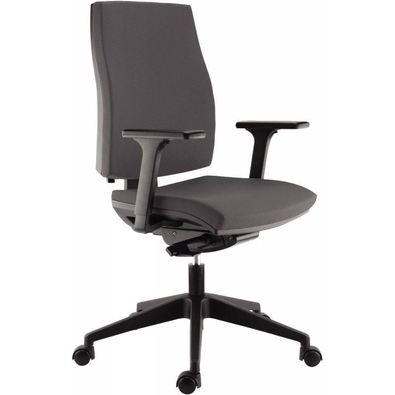 Ref. 56234, Fauteuil Lise tissu gris, marque SOKOA