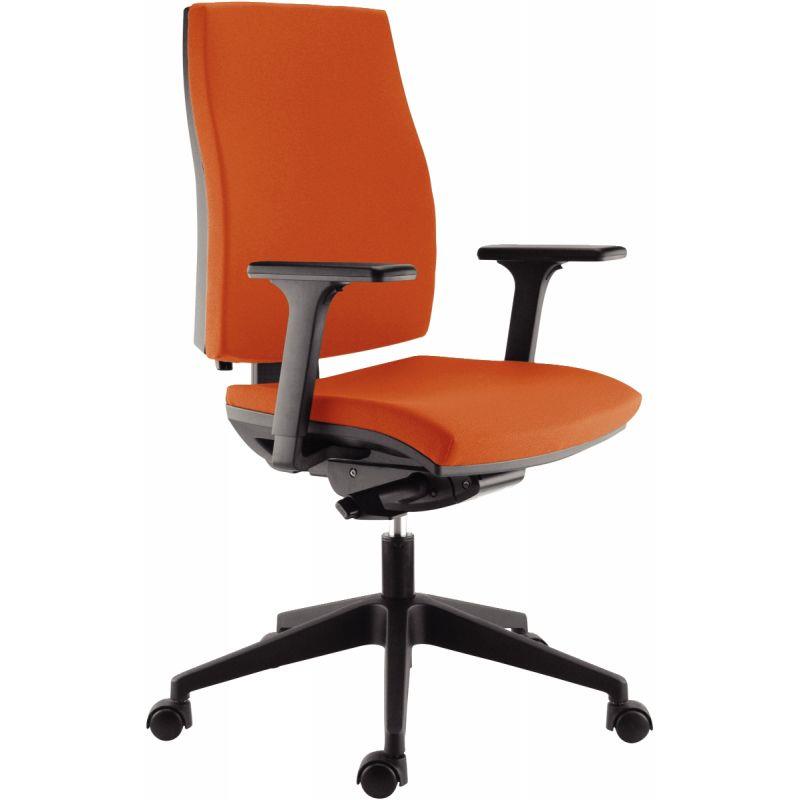 Ref. 56244, Fauteuil Lise tissu rouille, marque SOKOA