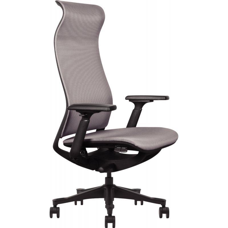 Ref. 56272, Fauteuil ergonomique Wave gris/structure noir, marque N.C