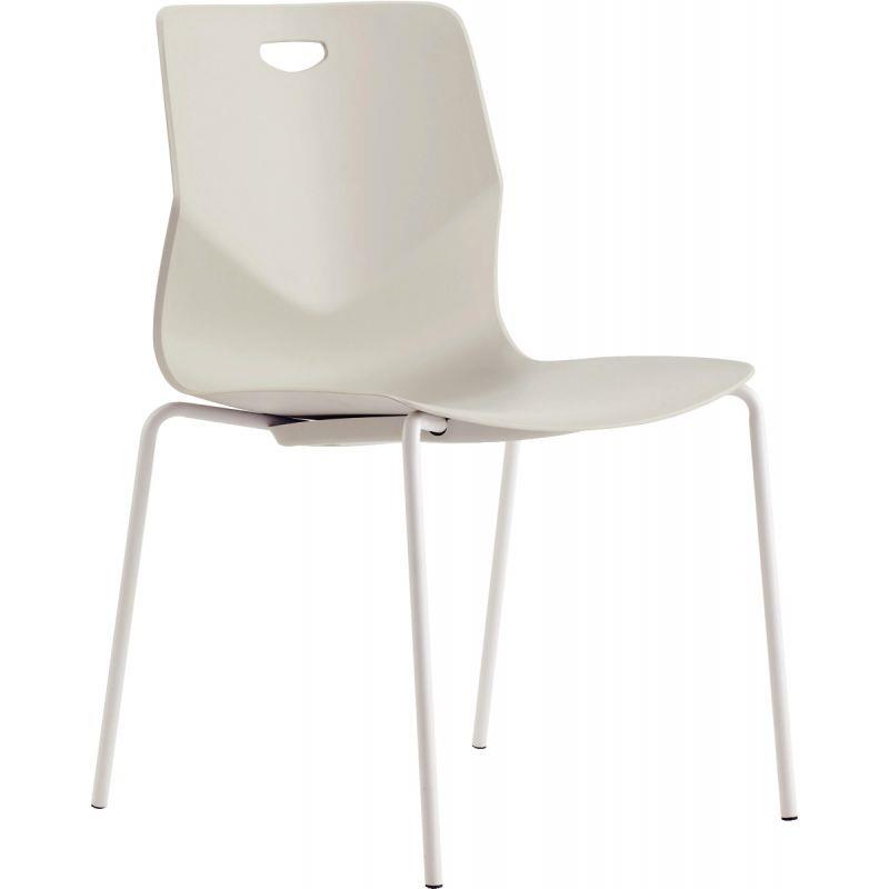 Ref. 56277, Chaise Tecseat blanc, marque N.C