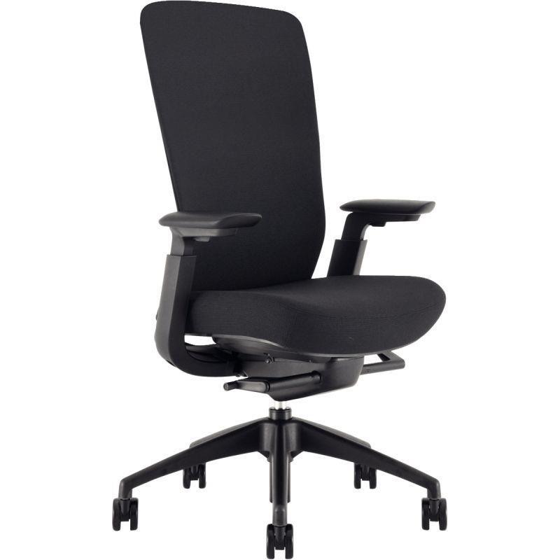 Ref. 56288, Fauteuil ergonomique Ramsès noir, marque N.C