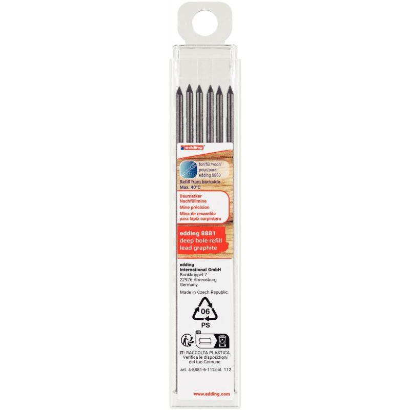 Ref. 56344, Mines de recharge pour Porte-mines E-8881, marque EDDING