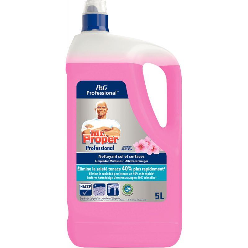 Image de  Bidon multi usages 5L Mr.Propre fleur de cerise 