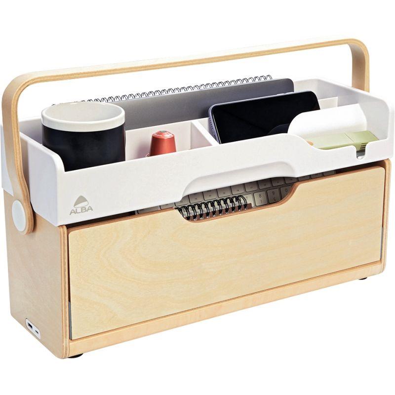 Ref. 56436, Station de travail nomade et ergonomique - 2 modules, marque ALBA