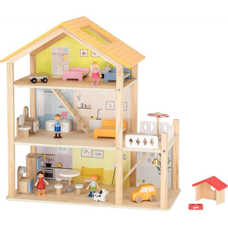 Image de  Grande maison de poupées meublée 