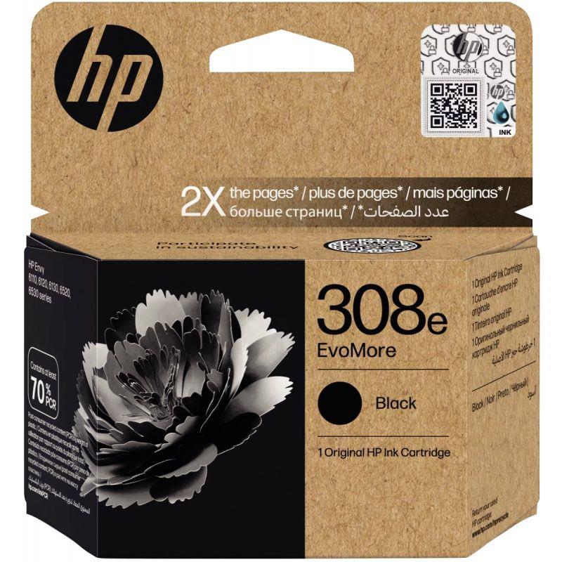 Ref. 56790, HP 308 cartouche d''encre noire haute capacité authentique (7FP22U), marque HP