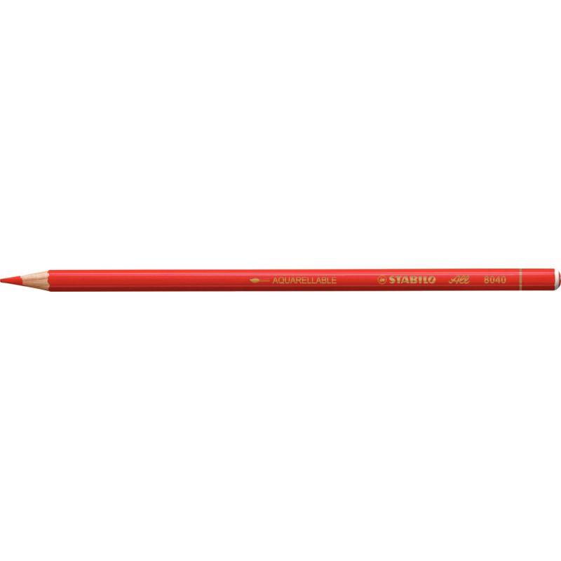 Ref. 56937, Boite de 12 crayons effaçables All rouges, marque STABILO