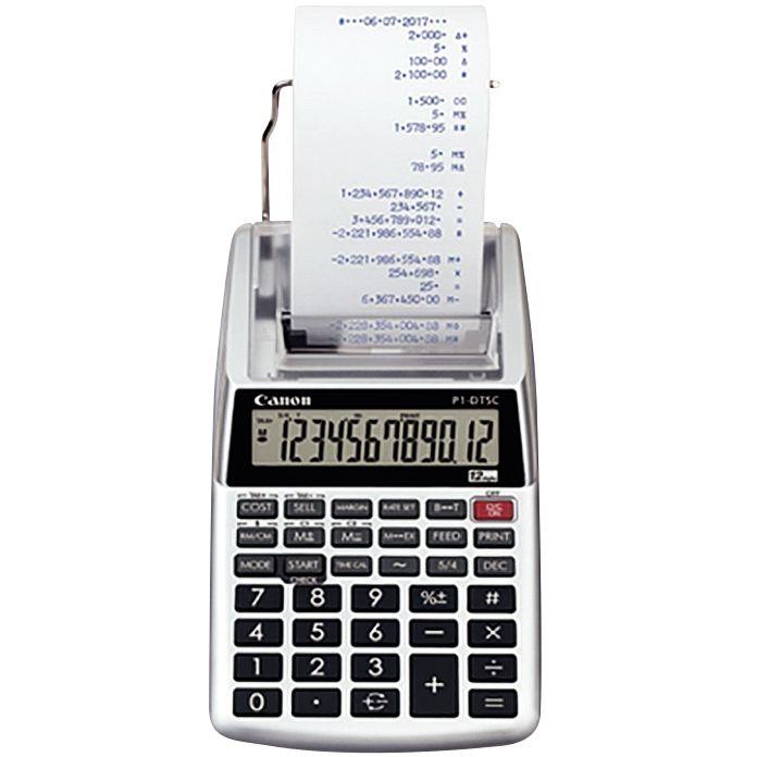 Ref. 56978, Calculatrice à impression portable 12 chiffres Canon P1DTSC2, marque CANON