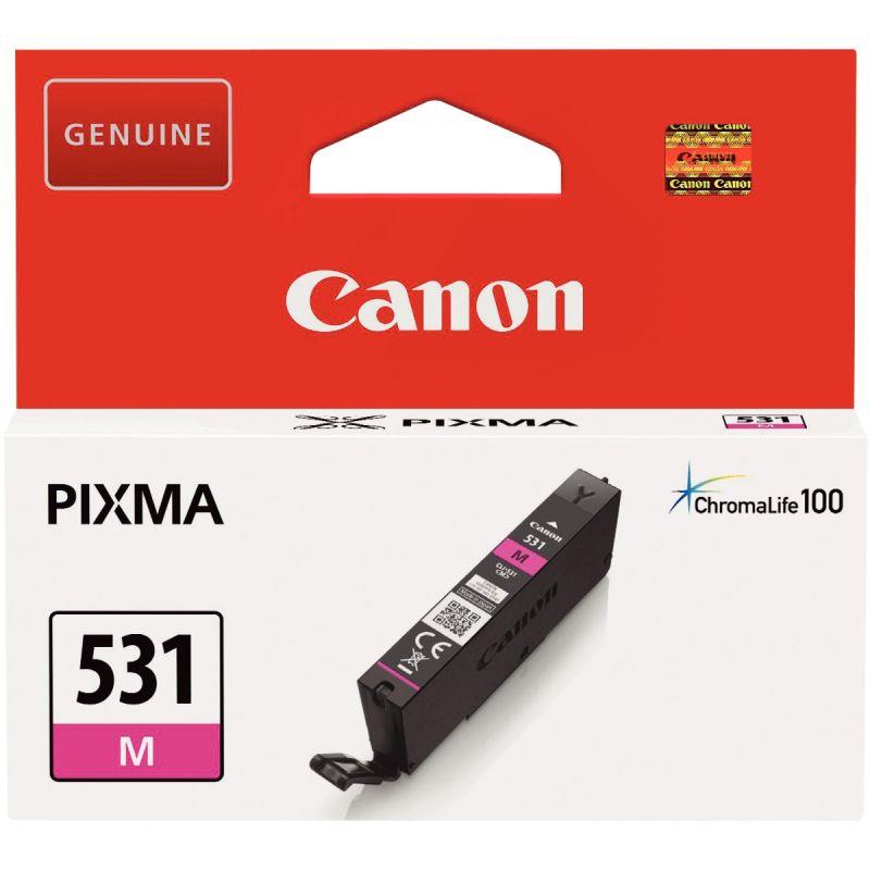 Ref. 57090, Canon 531 cartouche jet d''encre magenta authentique (CLI-531M), marque CANON