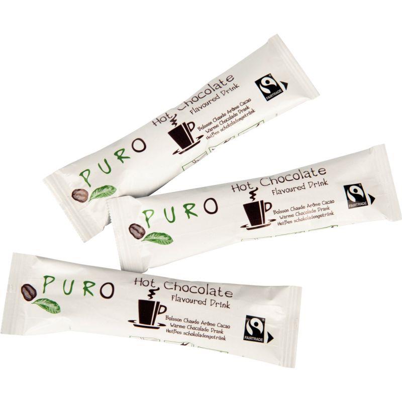 Ref. 57153, Boîte de 100 sachets chocolat chaud Puro, marque N.C