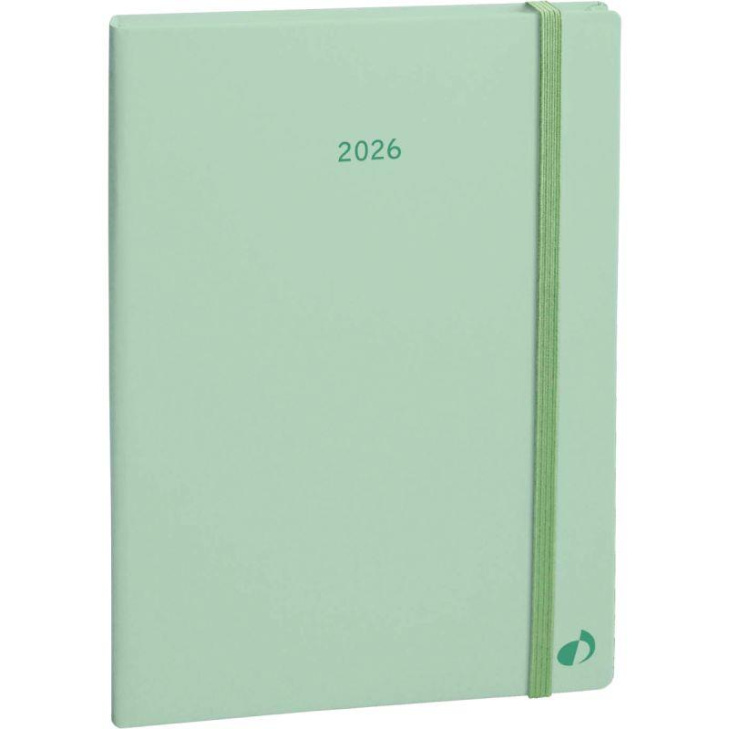 Image de  Agenda semainier Color 16x24cm Pastel Vert 