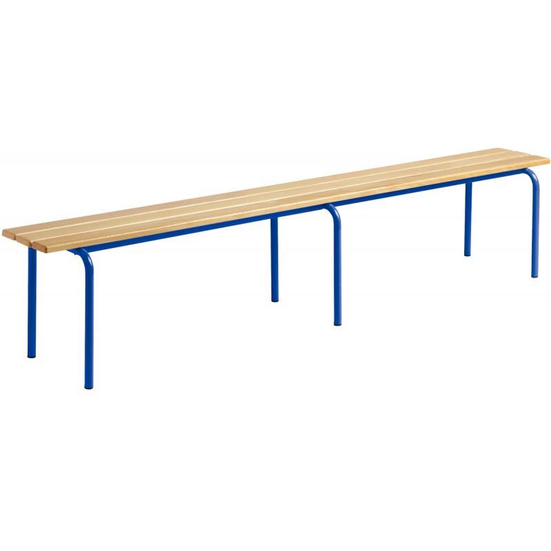 Ref. 92351, Banc sans dossier L200cm T2 bleu, Bleu, marque N.C