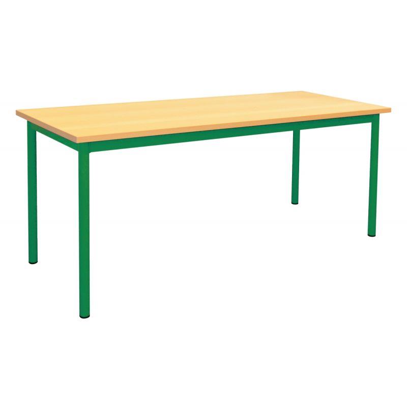 Ref. 92924, Table maternelle 120x80cm T3 vert, Vert, marque N.C
