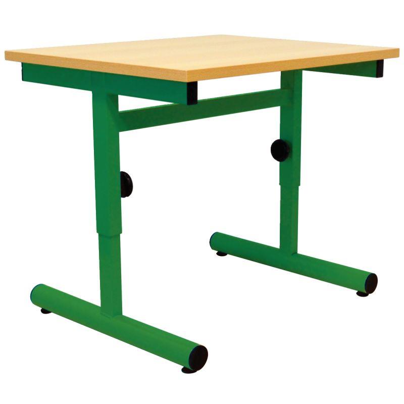 Ref. 92932, Table maternelle 60x50cm T1 à T3 vert, marque N.C