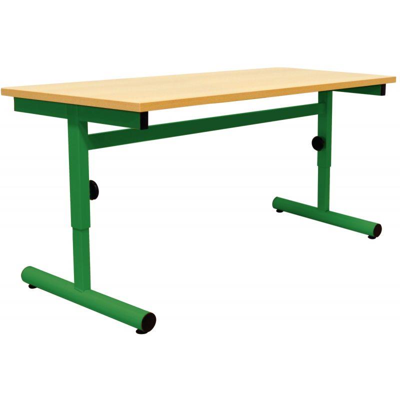 Ref. 92936, Table maternelle 120x60cm T1 à T3 vert, marque N.C