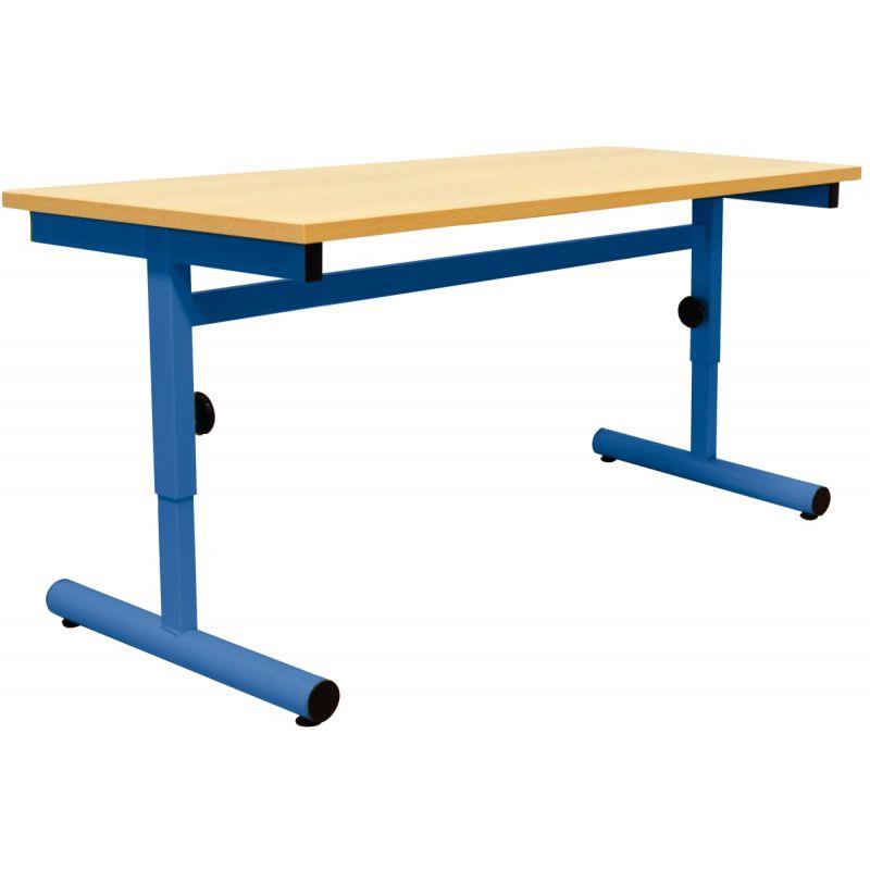 Ref. 92938, Table maternelle 120x60cm T1 à T3 bleu, Bleu, marque N.C