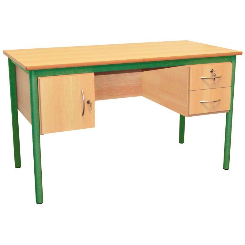 Ref. 92946, Bureau du professeur 130x65cm vert, Vert, marque N.C