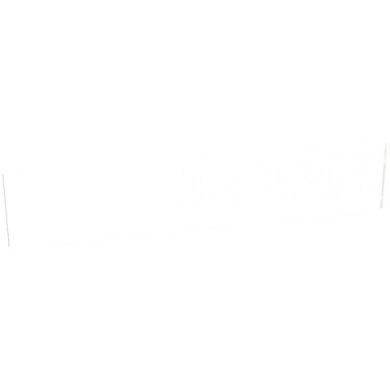 Ref. 93535, Voile de fond L160 cm Blanc, marque HARMONY