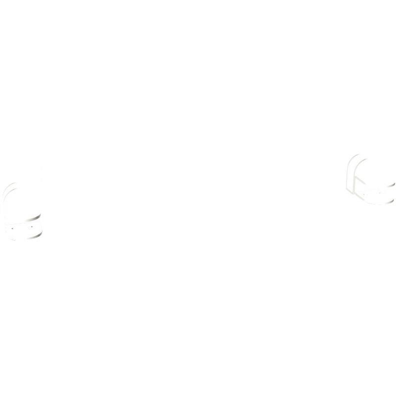 Ref. 93538, Jeu de pinces Blanc, marque HARMONY