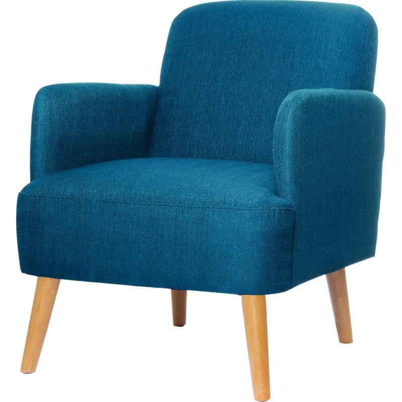 Ref. 95275, Fauteuil Brooks bleu, marque PAPERFLOW