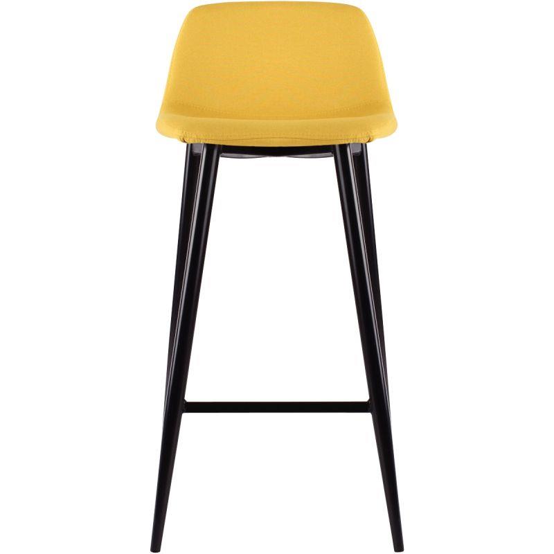 Ref. 96041, Lot de 2 tabourets Must jaune safran, marque PAPERFLOW