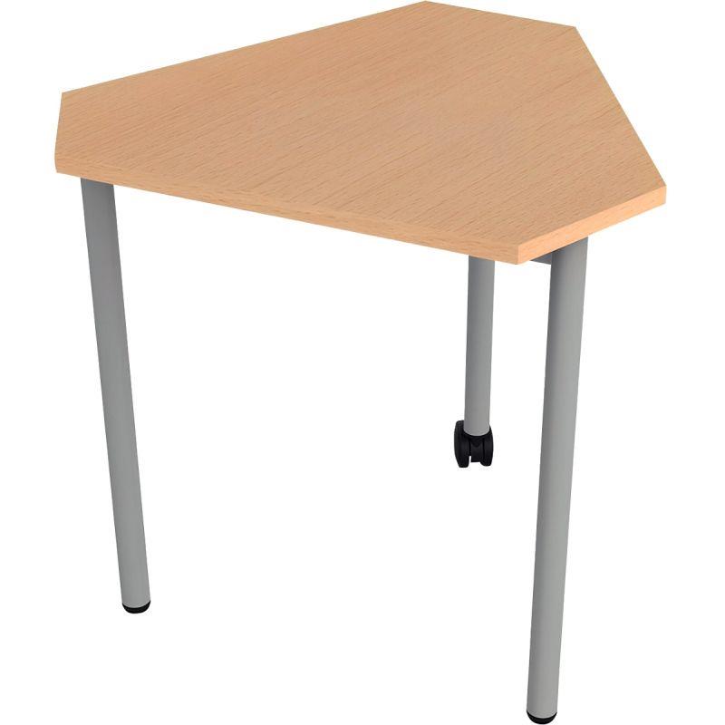Ref. 96480, Table modulable 3 pieds 1 roulette taille 5 alu, marque N.C