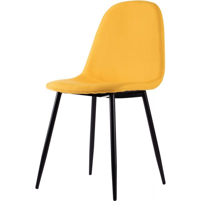 Ref. 96564, Lot de 2 chaises Must safran, marque PAPERFLOW
