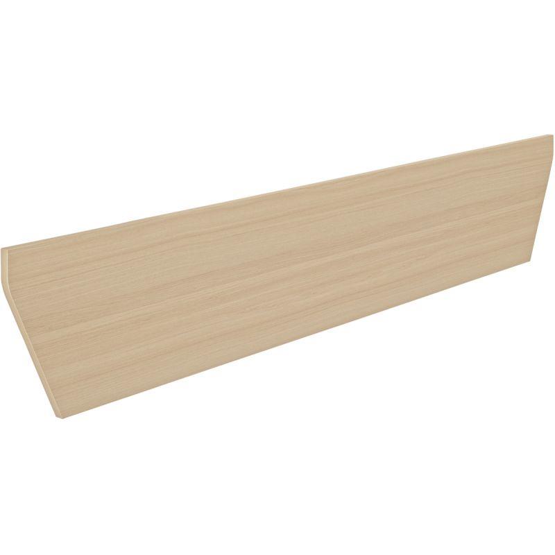 Ref. 96654, Option voile de fond pour bureau L170cm pour bureau L146cm E-Motion chêne structuré, marque GAUTIER